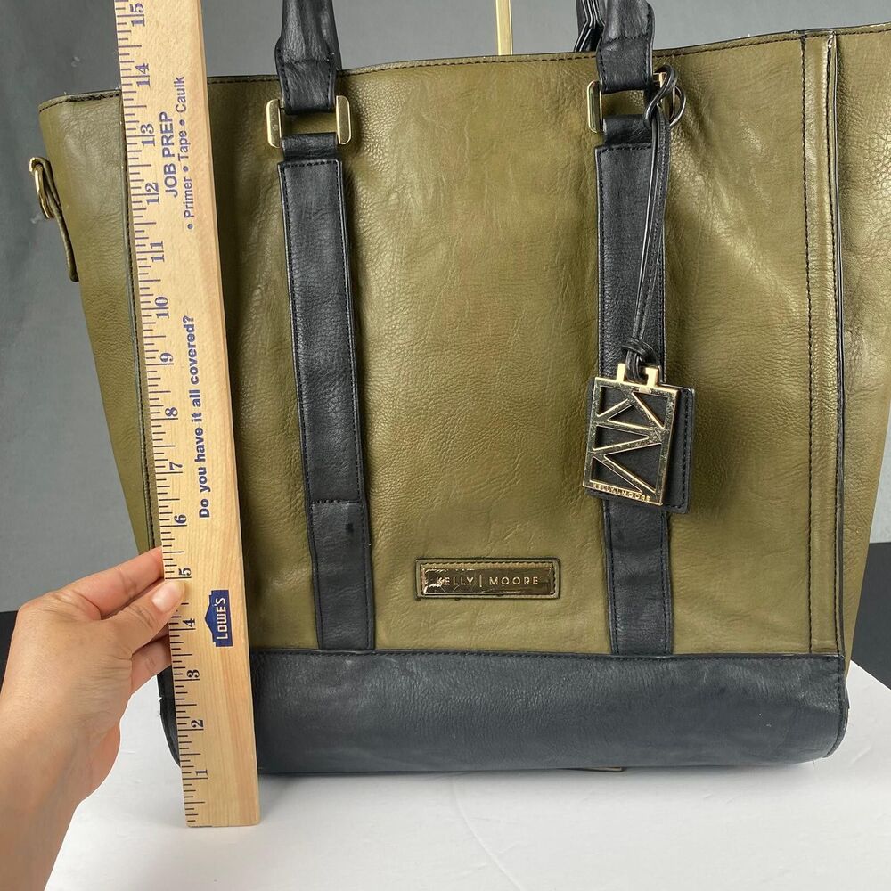 Kelly Moore Women's Large green Bag Monroe Bag Moss Leather - Picture 5 of 16